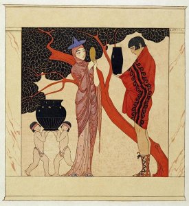 Georges Barbier - The Red Tree