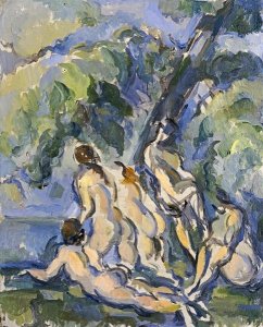 Paul Cezanne - Bathing Study For Les Grandes Baigneuses