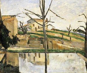 Paul Cezanne - Le bassin du Jas de Bouffan
