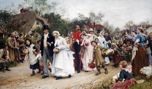 Sir Samuel Luke Fildes - The Village Wedding