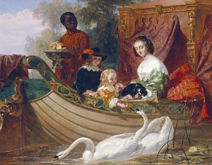 Frederick Goodall - The Children of King Charles I