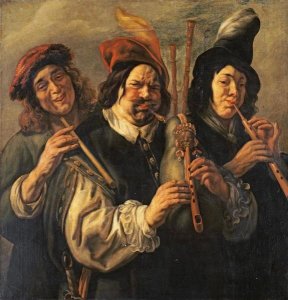 Jacob Jordaens - Three Musicians