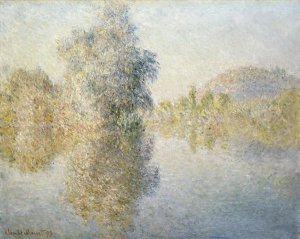 Claude Monet - Early Morning on the Seine at Giverny