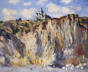 Claude Monet - Church of Varengeville, in the Morning