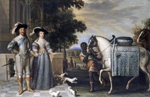 Daniel Mytens - King Charles I and Queen Henrietta Maria
