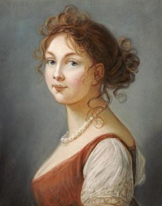 Elisabeth Vigée Le Brun - Portrait of Louisa, Queen of Prussia