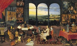 Jan Brueghel the Elder - An Allegory of Hearing