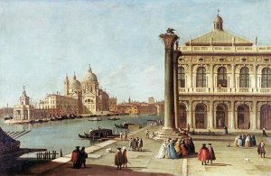 Giovanni Antonio Canal - Entrance To Grand Canal, Venice