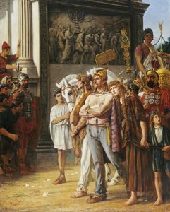 Thomas Davidson - Caratacus Being Paraded By The Emperor Claudius