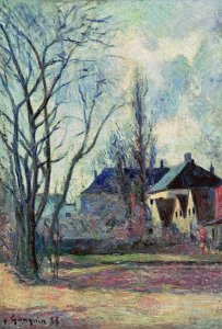 Paul Gauguin - Winter Landscape at Copenhagen