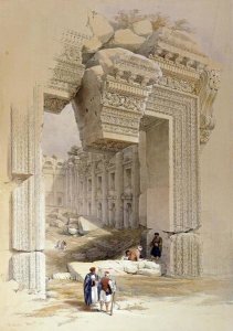 Louis Hague - The Doorway of The Temple of Bacchus