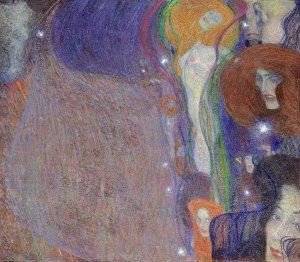 Gustav Klimt - Irrlichter (Will-O'-The Wisps)