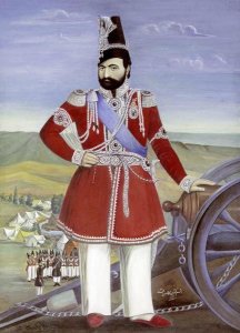 Muhammad Hasan Afshar - Portrait of Muhammad Shah