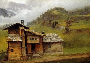 Albert Bierstadt - Mountain House