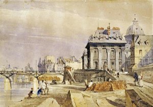 Thomas Shotter Boys - L'institut and The Pont Des Arts, Paris