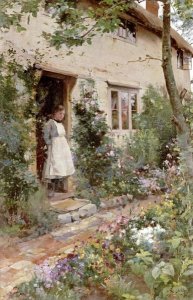 Alfred Augustus Glendening - The Cottage Garden