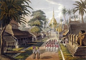 George Hunt - Great Dagon Pagoda, Rangoon, Burma