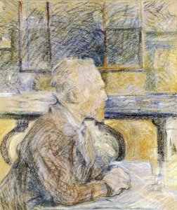 Henri Toulouse-Lautrec - Portrait of Van Gogh