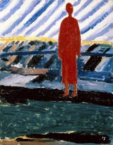 Kazimir Malevich - A Red Figure