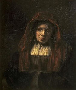 Rembrandt Van Rijn - Portrait of An Old Woman