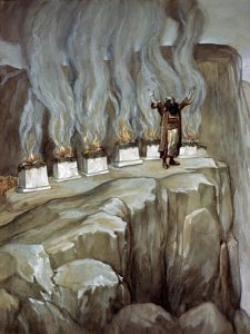 James Tissot - Balaam Prophesies The Glory of Israel