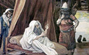 James Tissot - Isaac Sends Esau To Hunt