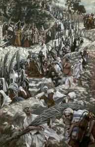 James Tissot - Procession On The Mount of Olives