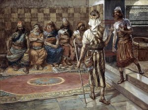James Tissot - Young Prophet Before The Council