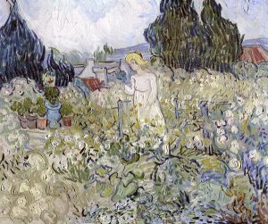 Vincent Van Gogh - Marguerite Gachet in the Garden at Auvers-Sur-Oise