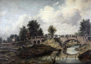 Frederick William Watts - Bridge Over The River Stour