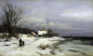 Anders Anderson-Lundby - Starnberger Sea Under Snow