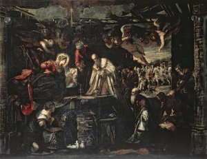 Jacopo Tintoretto - Adoration of the Magi