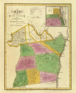 David H. Burr - New York - Albany, Schenectady counties, 1829