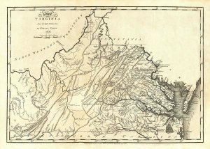 Mathew Carey - State of Virginia, 1795