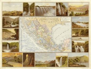 Antonio Garcia Cubas - Carta Hydrografica, 1885