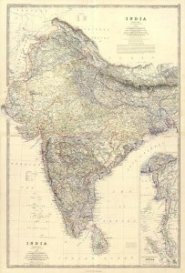 Alexander Keith Johnston - Composite: India, 1861