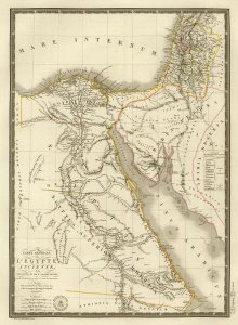 Adrien Hubert Brue - Egypte ancienne, Palestine, Arabie Petree, 1822