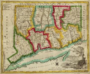 Amos Doolittle - State of Connecticut, 1827