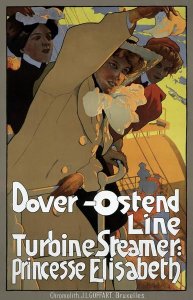 Adolfo Hohenstein - Dover-Ostend Line