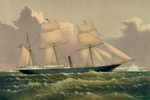 Unknown - Yacht Jeannette, 1881