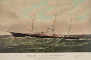 Unknown - Steam yacht Namouna, 1882