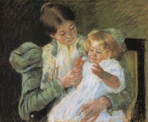 Mary Cassatt - Pattycake 1897