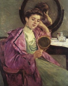 Mary Cassatt - Woman At Her Toilette 1909