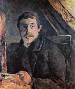 Paul Gauguin - Self Portrait At The Easel