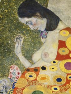 Gustav Klimt - Hope II (detail) 1908