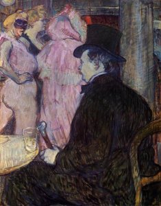 Henri Toulouse-Lautrec - Maxime Dethomas At The Opera Ball