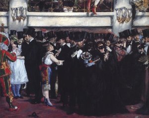 Edouard Manet - Masked Ball at Opera