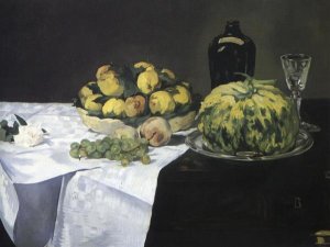 Edouard Manet - Melon and Peaches