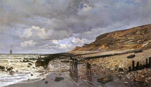 Claude Monet - La Pointe De La Heve At Low Tide