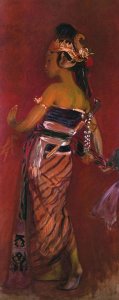 John Singer Sargent - A Javanese Dancer 1889